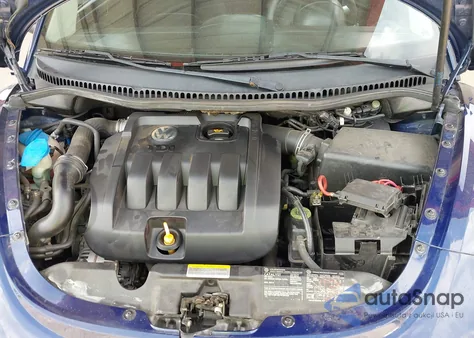 2006 Volkswagen New Beetle Tdi из США, поврежденный, VIN 3VWRR31C46M416966